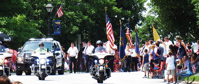 Ralston Police Motorcade Ralston Independence Day Parade