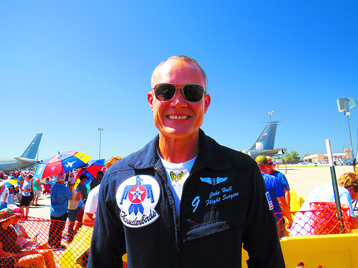 Omaha Air Show Interview Maj. Jacob Hall, Flight SurgeonThunderbirds