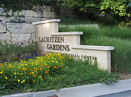 Lauritzen Gardens Sign