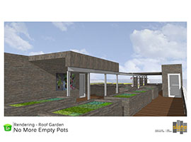 Artist rendering for new building