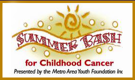 Icon Advertizing Example Summer Bash for Childhood Cancer