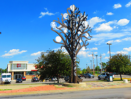 South Omaha Tree Sculpture