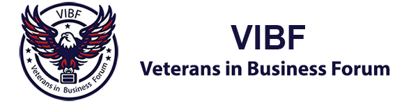 Banner advertisement  for Veterans in Business Forum